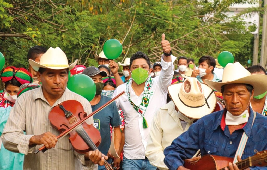 Ricardo Gallardo invita a los potosinos a votar libre y sin miedo