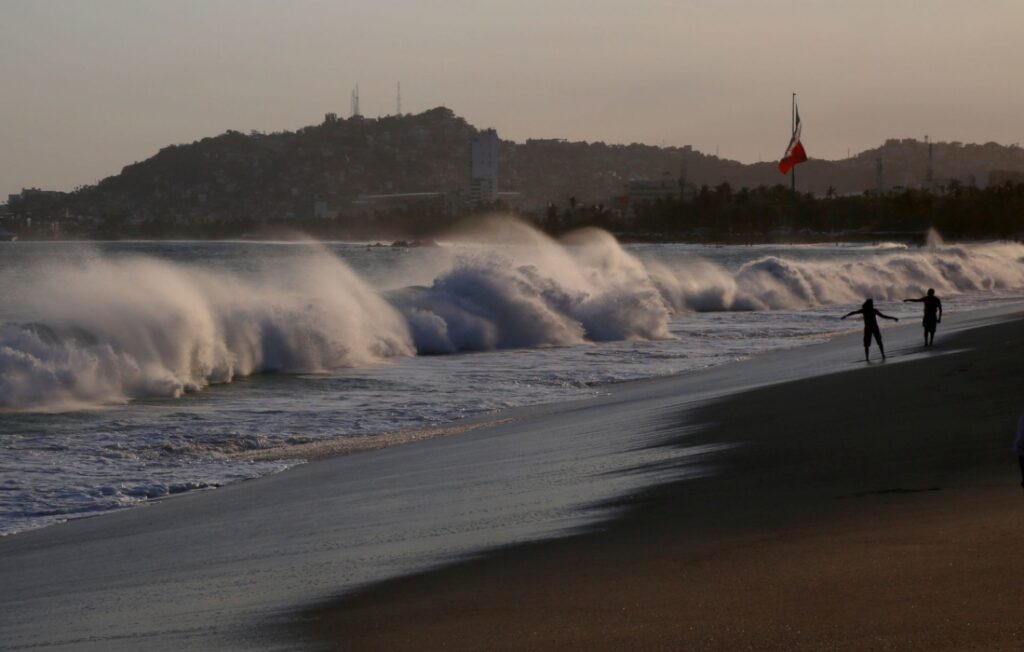 Alertan por Mar de Fondo que podría afectar a Guerrero y Chiapas