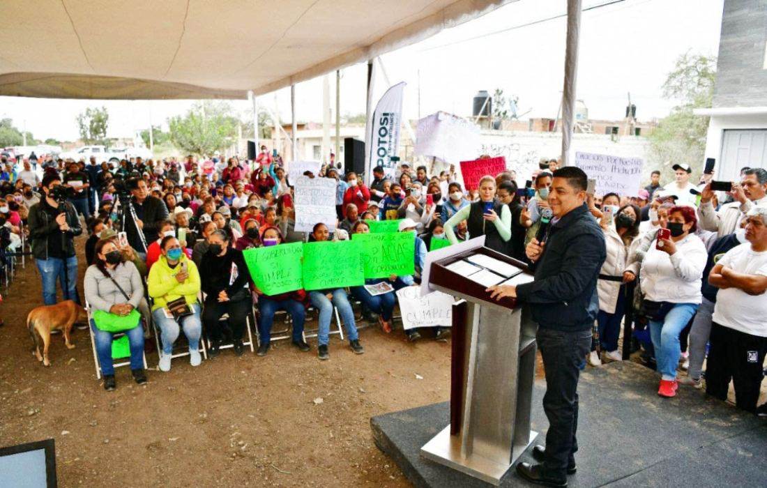 Habitantes de Peñasco respaldan a Ricardo Gallardo