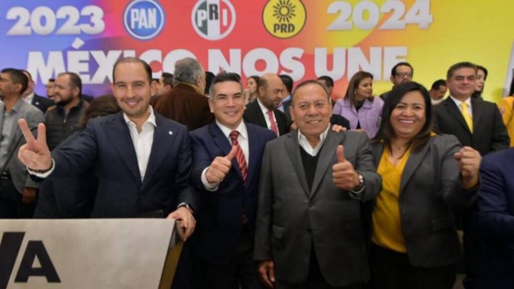 Coalición Va Por México reafirma compromiso para 2023 y 2024