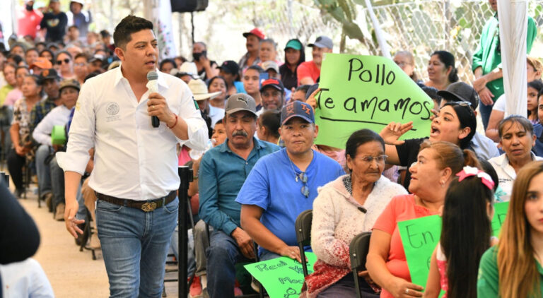 Ricardo Gallardo inició obras para seguir combatiendo el rezago social histórico en Moctezuma