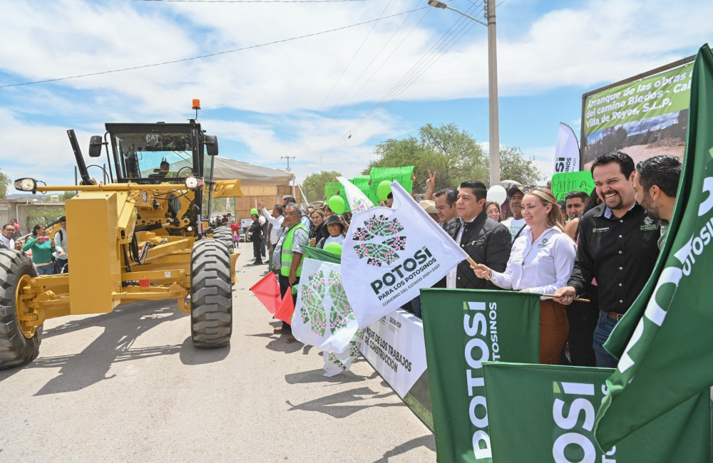 Gobierno del Cambio inicia nuevas obras en Villa de Reyes