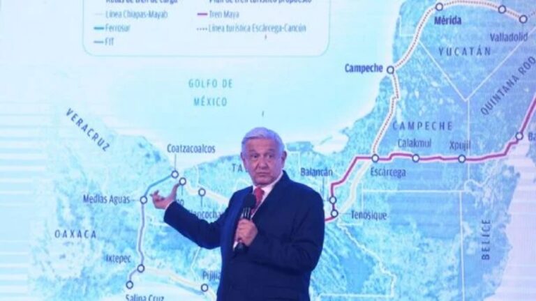 Asegura AMLO Tren Interoceánico dentro de tres meses