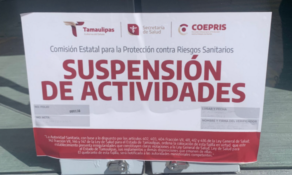 Autoridades suspenden dos clínicas en Matamoros por casos de meningitis 