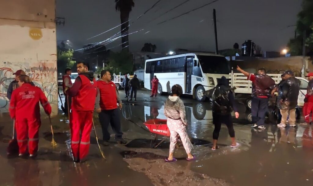 Municipio de San Luis Potosí realiza labores por afectaciones de lluvias