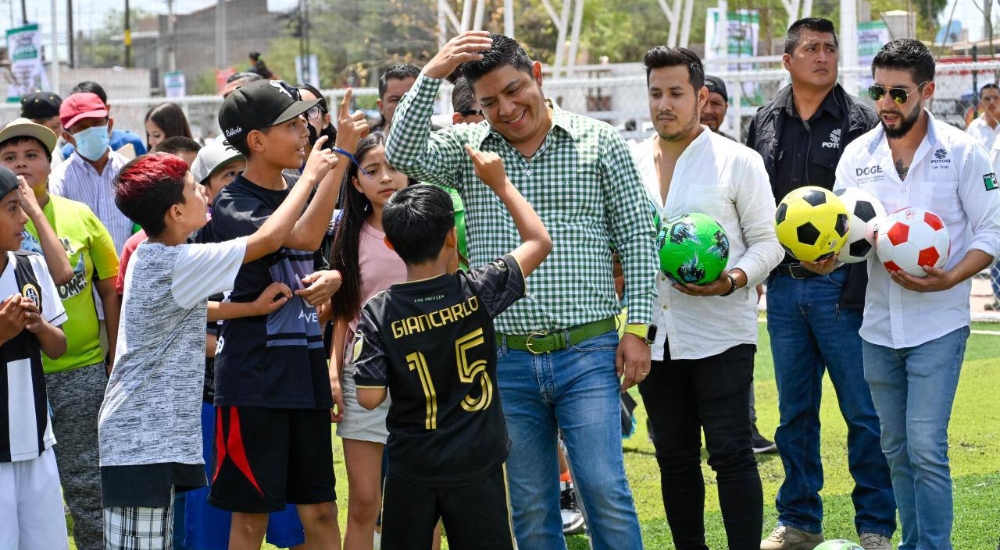 Soledad se transforma con Ricardo Gallardo y la unidad recreativa «El Refugio»