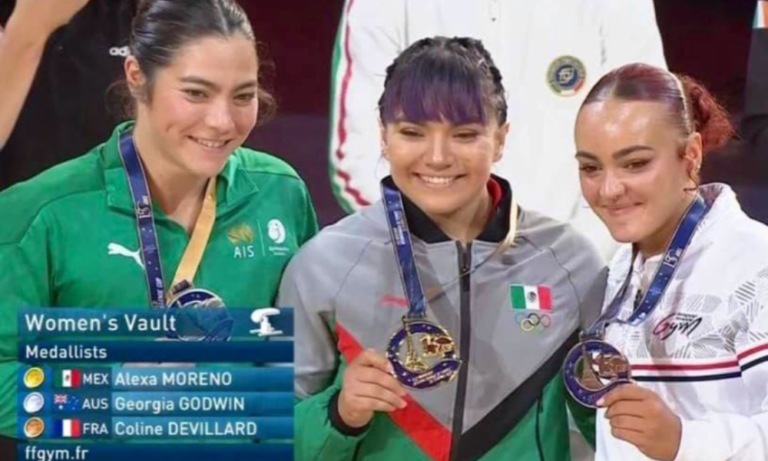 Alexa Moreno hace historia con su primera medalla de oro en la Copa del Mundo de Gimnasia