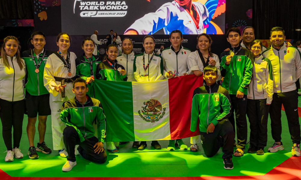México obtiene histórico número de medallas en el Grand Prix de Parataekwondo