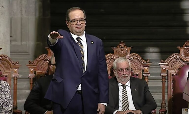 Leonardo Lomelí Vanegas asume como nuevo rector de la UNAM