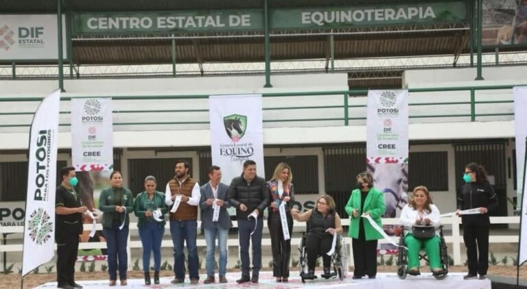 Con Centro Estatal de Equinoterapia despegó la atención a personas con discapacidad